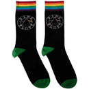 Pink Floyd Unisex Ankle Socks: Circle Logo (Black) (UK Size 7 - 11) - The Musicstore UK