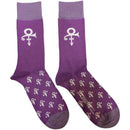Prince Unisex Ankle Socks: Symbol (Purple) (UK Size 7 - 11) - The Musicstore UK