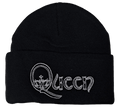 QUEEN - Queen - Silver Lurex Crown Q Beanie - The Musicstore UK