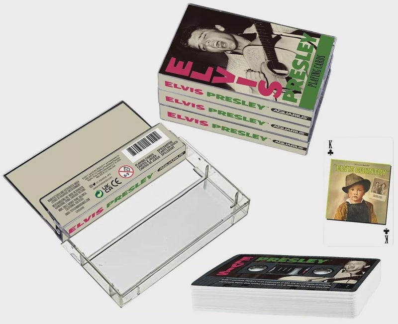 Elvis Presley Cassette Playing Cards