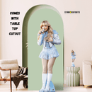 Sabrina Carpenter On Stage Lifesize Cardboard Cut Out (with Mini Cutout - The Musicstore UK
