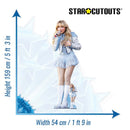 Sabrina Carpenter On Stage Lifesize Cardboard Cut Out (with Mini Cutout - The Musicstore UK