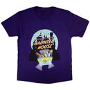 Scooby Doo Unisex T-Shirt: Haunted House (Purple) - The Musicstore UK