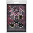 Sleep Token Button Badge Pack: Even In Arcadia - The Musicstore UK