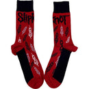 Slipknot Unisex Ankle Socks: Tribal S (Red) (UK Size 7 - 11) - The Musicstore UK