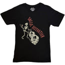Social Distortion Unisex T-Shirt: Skully Dice Vintage (Black) - The Musicstore UK