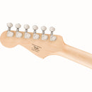 Squier FSR Mini Stratocaster, Maple Fingerboard, White Pickguard, Tahitian Coral - The Musicstore UK