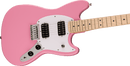 Squier Sonic Mustang HH, Maple Fingerboard, White Pickguard, Flash Pink - The Musicstore UK