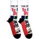 The Beatles Unisex Ankle Socks: A Hard Day's Night Colours (White) (UK Size 7 - 11) - The Musicstore UK