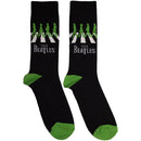 The Beatles Unisex Ankle Socks: Abbey Road Crossing (Black) (UK Size 6 - 11) - The Musicstore UK