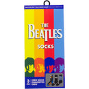 The Beatles Unisex Sock Gift Box: (3 in a Pack) Beatles (Multicolour) (UK Size 6.5 - 11) - The Musicstore UK