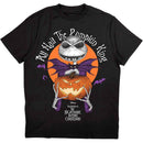 The Nightmare Before Christmas Unisex T-Shirt: All Hail the Pumpkin King (Black) - The Musicstore UK