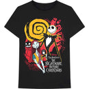 The Nightmare Before Christmas Unisex T-Shirt: Ghosts (Black) - The Musicstore UK