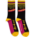 The Sex Pistols Unisex Ankle Socks: Never Mind The Bollocks Stripes (Black) (UK Size 7 - 11) - The Musicstore UK