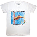 The Stone Roses Unisex T-Shirt: Fools Gold (White) - The Musicstore UK