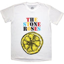 The Stone Roses Unisex T-Shirt: Lemon Multicolour (White) - The Musicstore UK