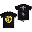 The Stone Roses Unisex T-Shirt: Tour 2016 (Black) (Back Print) - The Musicstore UK