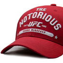 Tokyo Time (Notorious Mcgregor White Logo) Red Snapback Cap - The Musicstore UK