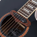 Vintage Revo Elektra Electro Acoustic Guitar. Black Silk - The Musicstore UK