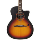 Vintage Revo Elektra Electro Acoustic Guitar. Sunburst Silk - The Musicstore UK