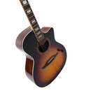 Vintage Revo Elektra Electro Acoustic Guitar. Sunburst Silk - The Musicstore UK