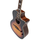 Vintage Revo Elektra Electro Acoustic Guitar. Sunburst Silk - The Musicstore UK
