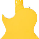 Vintage V120 Reissued Electric Guitar. TV Yellow - The Musicstore UK