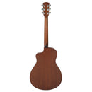 Vintage VC300 Pacific Coast Series Acoustic Guitar. Claret Red - The Musicstore UK