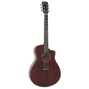 Vintage VC300 Pacific Coast Series Acoustic Guitar. Claret Red - The Musicstore UK
