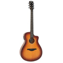Vintage VEC300 Pacific Coast Series Electro-Acoustic Guitar . Cherry Burst - The Musicstore UK