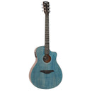 Vintage VEC300 Pacific Coast Series Electro Acoustic Guitar. Denim Blue - The Musicstore UK