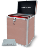 Vinyl Tonic VT02RG 12" Rose Gold LP Storage Case With Cloth - The Musicstore UK