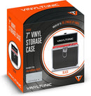 Vinyl Tonic VT05B 7" Vinyl Storage Case With Cloth - Black - The Musicstore UK