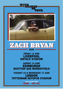 Zach Bryan (Heaven on Tour 2026) A3 Premium Framed Print - The Musicstore UK