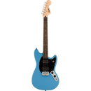 Squier Sonic Mustang HH, Laurel Fingerboard, Black Pickguard, California Blue