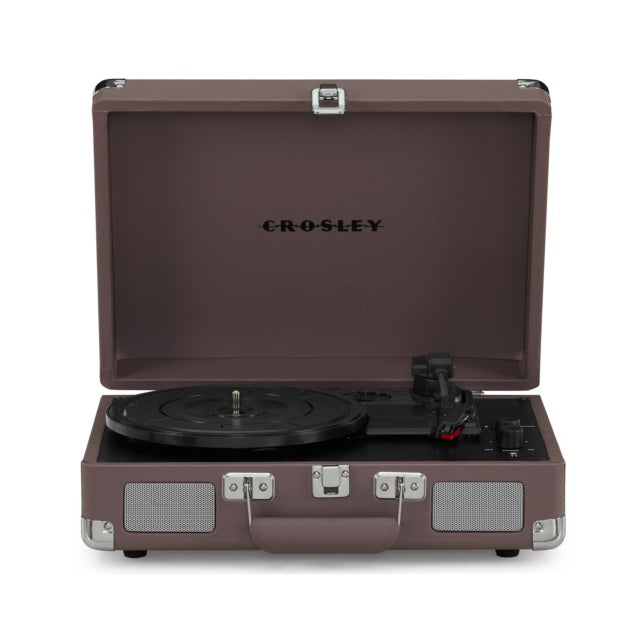 Crosley Cruiser Plus Deluxe Portable Turntable (Purple Ash)-With Bluetooth Out