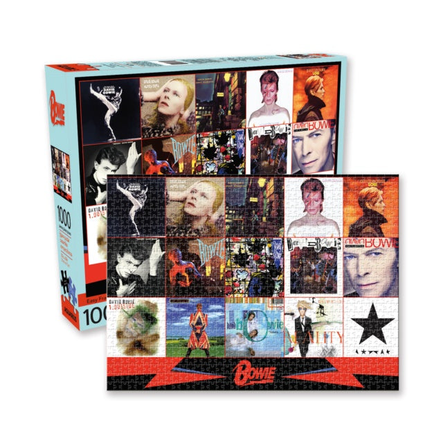 David Bowie Albums 1000 Piece Jigsaw Puzzle