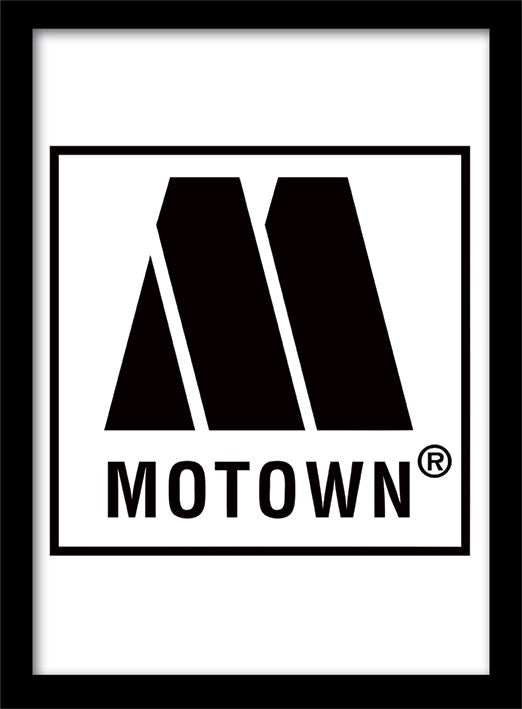 Motown (Logo) Framed Collector Print 30x40cm