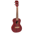 Laka VUC5RD Sapele Series Concert Ukulele and Gig Bag (Red)