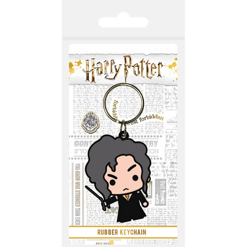 Harry Potter Bellatrix Lestrange Chibi Rubber Keychain