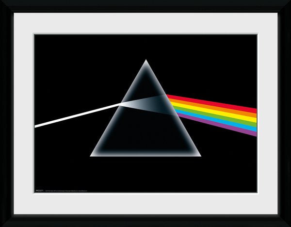 Pink Floyd (Dark Side of the  Moon) A3 Framed Collectors Print 30x40cm