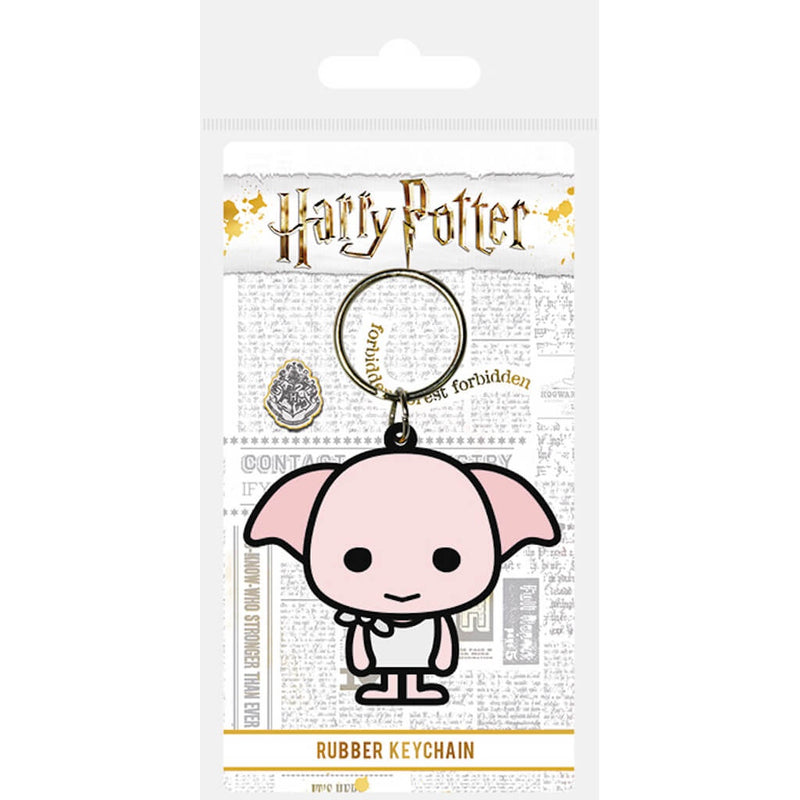 Harry Potter Dobby Chibi Rubber Keychain