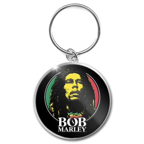 Bob Marley Keychain - Logo Face