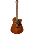 Fender CD-60SCE Dreadnought, Walnut Fingerboard, All-Mahogany