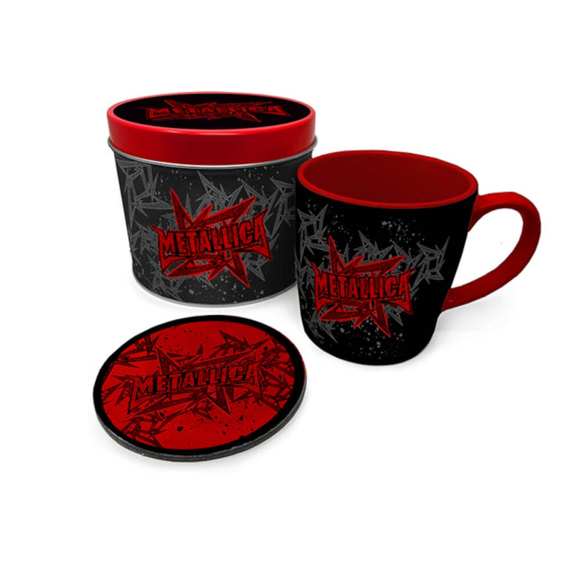 Metallica (Stars and Wings) Mug & Coaster Tin Gift Set