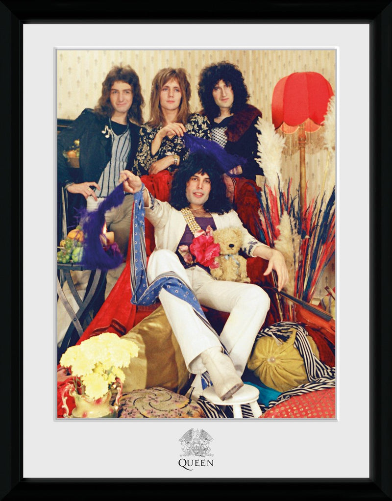 Queen ( 70's Band ) Framed Collectors Print 30x40