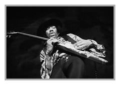 Jimi Hendrix  (Guitar Wolman) Greeting Card