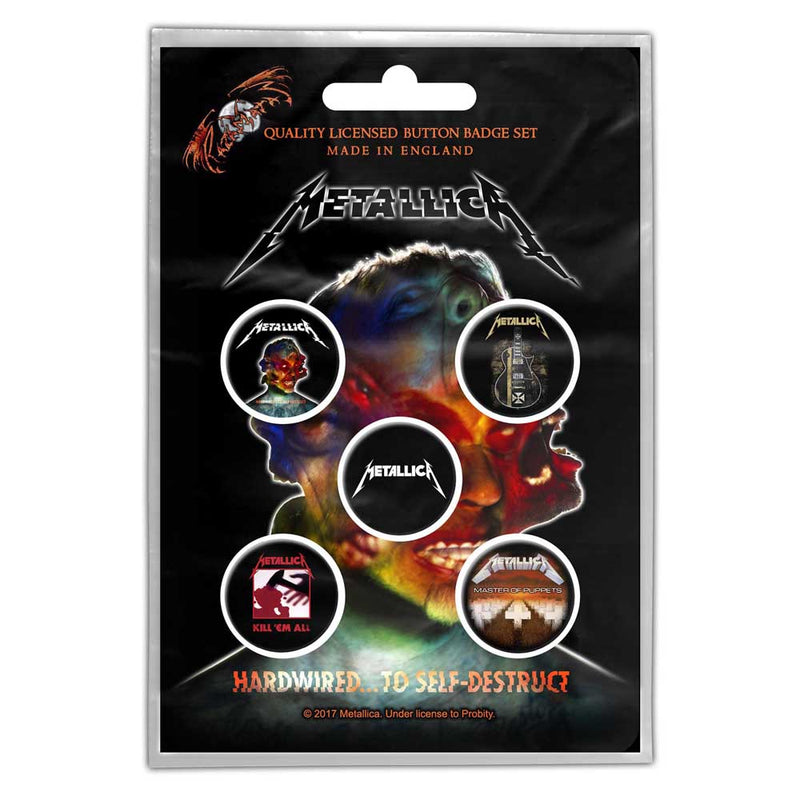 Metallica (Hardwired to Self Destruct) Badge Pack