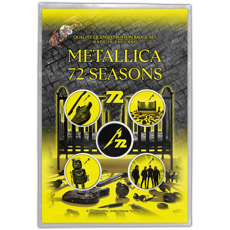 Metallica (72 Seasons) Badge Pack