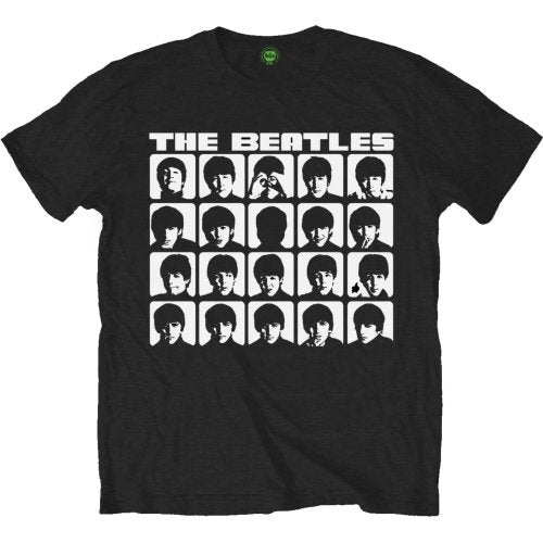The Beatles (Hard Days Night Faces Mono) Unisex T-Shirt
